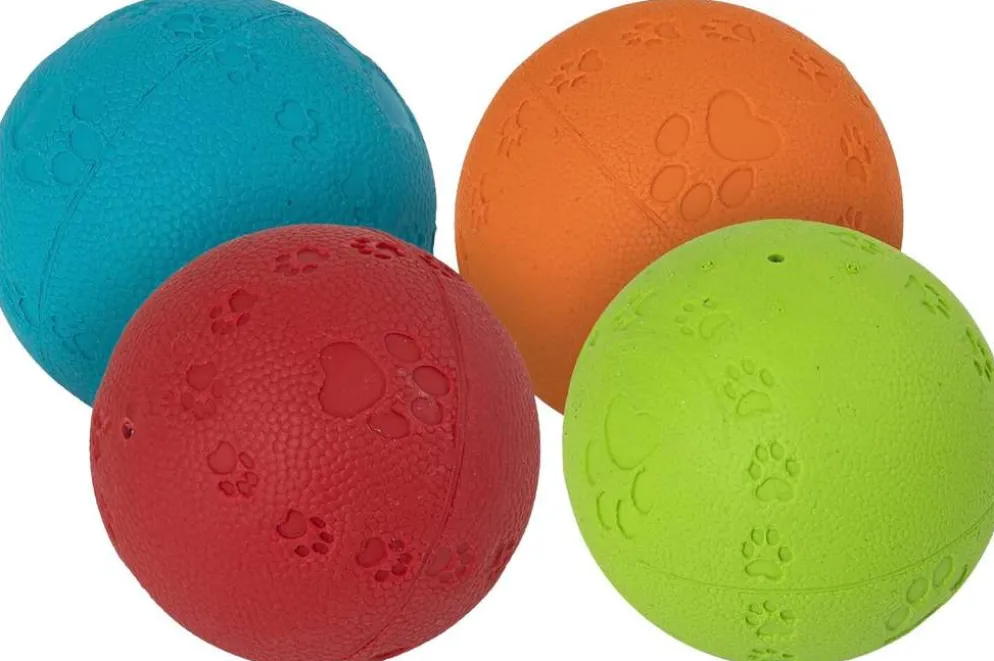 Best Friend Rubber Ball koiran pallo, värilajitelma