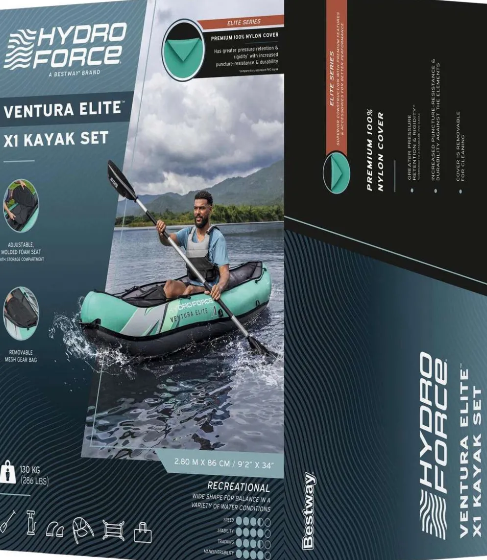 Bestway Hydro-Force Ventura -kajakki 280 x 86 cm