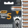 BIC Hybrid Flex 5 varaterät 8kpl