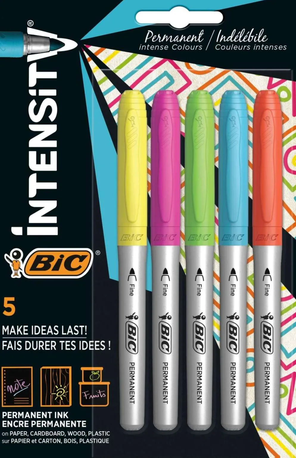 BIC Intensity Colour Marker Intense 5kpl