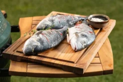 Big Green Egg sivupöydät akaasiapuu L