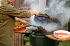 Big Green Egg sivupöydät akaasiapuu L