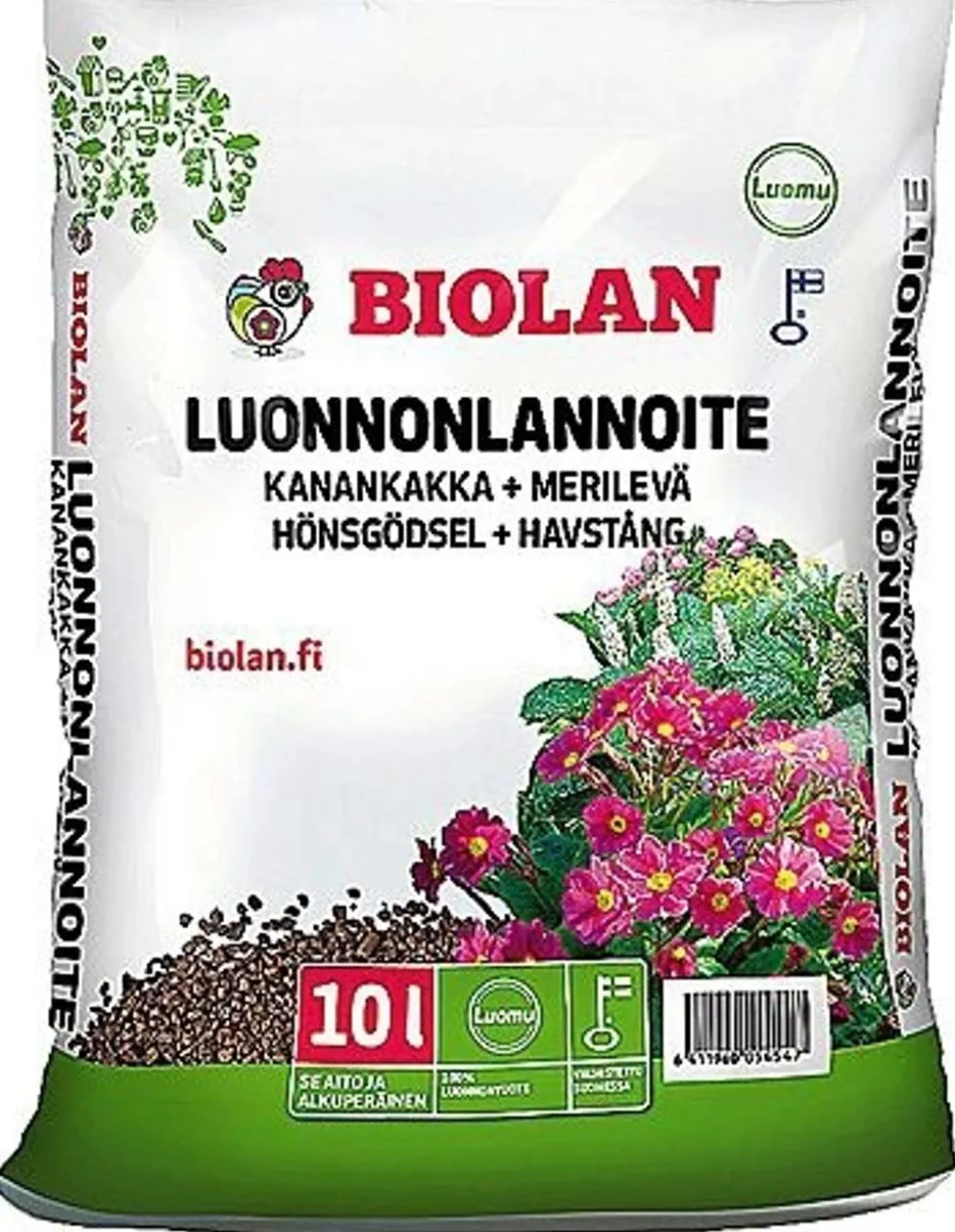 Biolan Luonnonlannoite 10 l