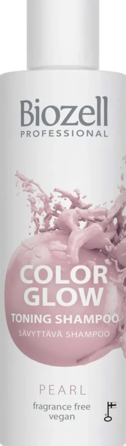 Biozell Color Glow Sävyttävä shampoo Pearl 200 ml
