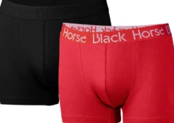 Black Horse lasten bokserit 2-pack J031