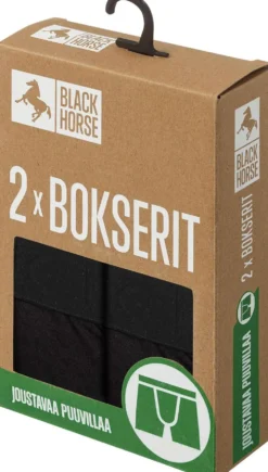 Black Horse miesten bokserit 2-pack I156