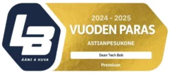 Bob pöytäastianpesukone valkoinen