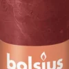 Bolsius RUSTIIKKI PK 130/68 DELICATE RED