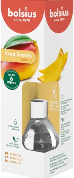 Bolsius True Scents – huonetuoksu – Mango – 60 ml