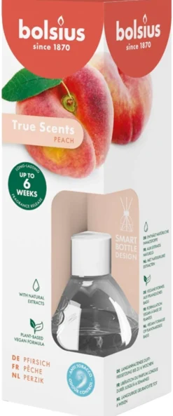 Bolsius True Scents – huonetuoksu – Peach – 60 ml
