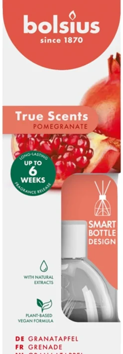 Bolsius True Scents – huonetuoksu – Granaattiomena – 60 ml