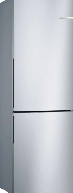 Bosch jääkaappipakastin Serie 4 186 x 60 cm inox look