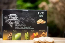 Bradley Smoker viiden maun valikoima 120 kpl