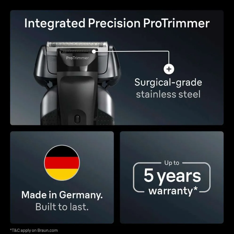Braun parranajokone Series 8 8617s