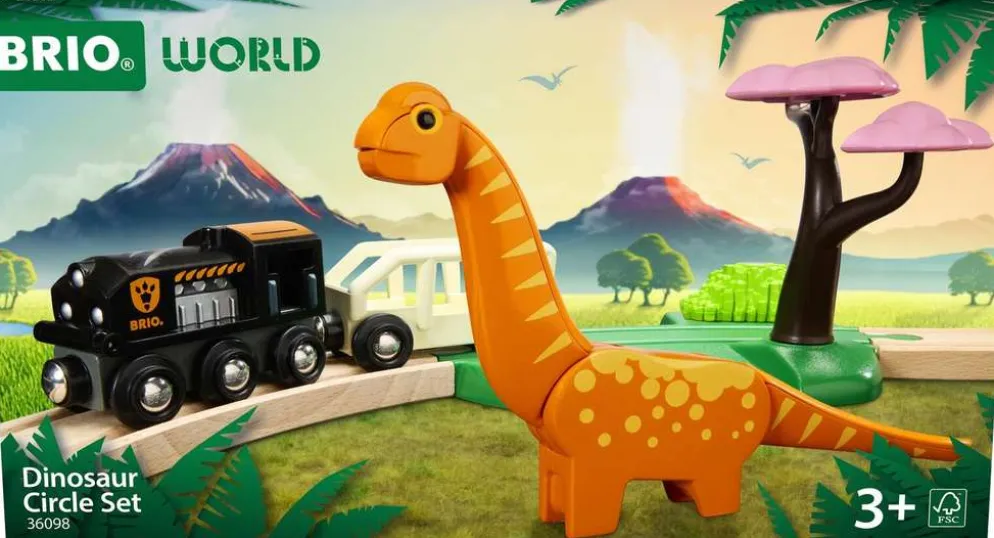 BRIO Dinosaurus ympyräratasetti