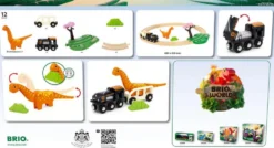 BRIO Dinosaurus ympyräratasetti