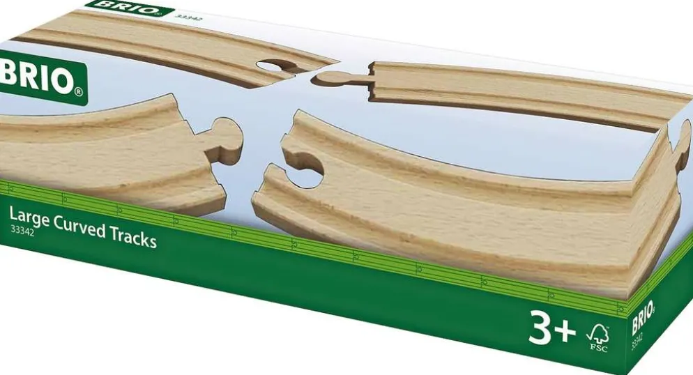 BRIO kaarrepalat 17cm 4kpl