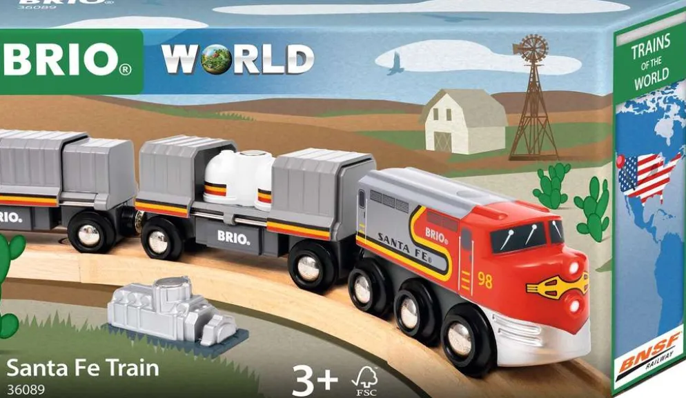 BRIO maailman junat Santa Fe -juna