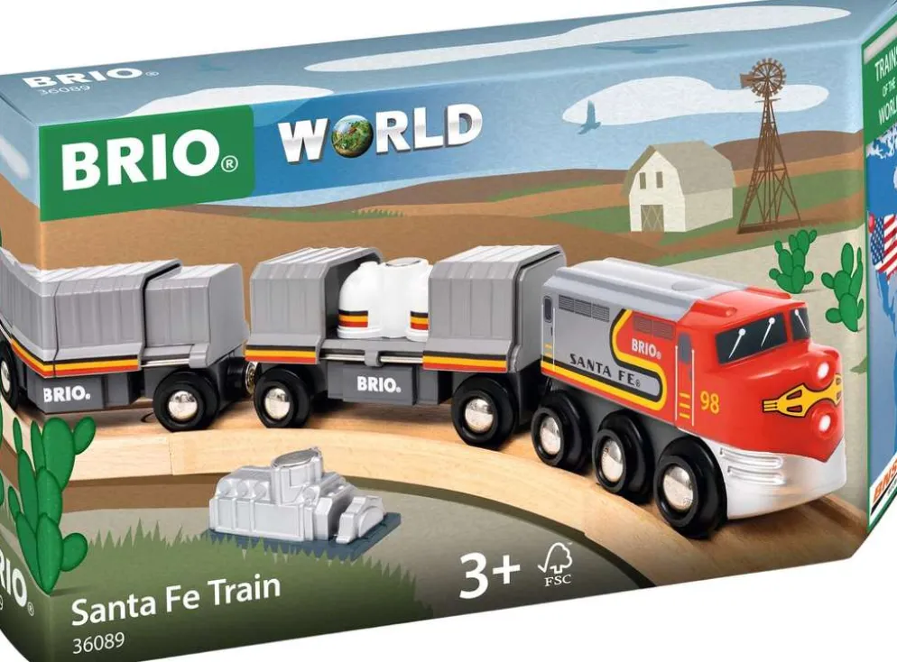 BRIO maailman junat Santa Fe -juna