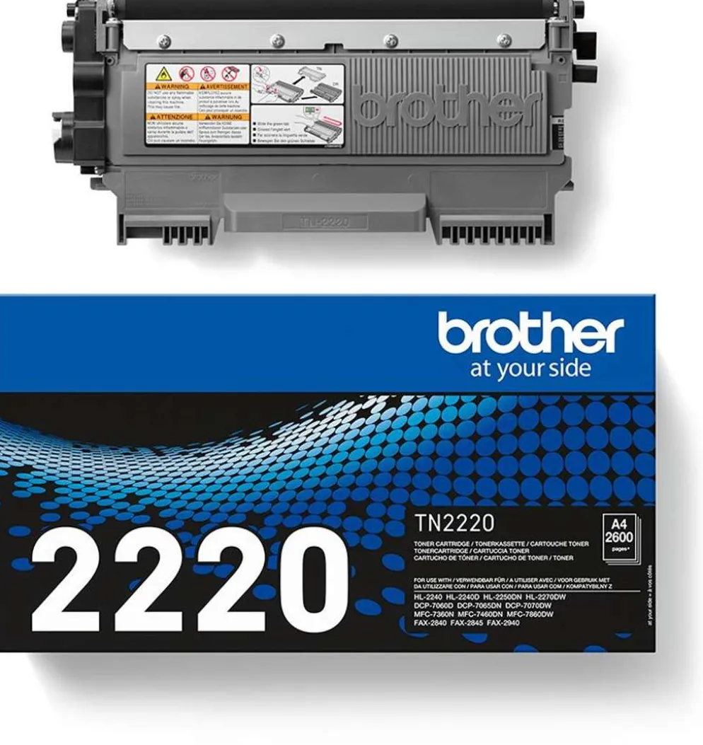Brother laservärikasetti TN-2220 musta