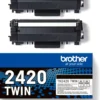 Brother laservärikasetti TN-2420T 2-pack