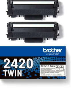 Brother laservärikasetti TN-2420T 2-pack