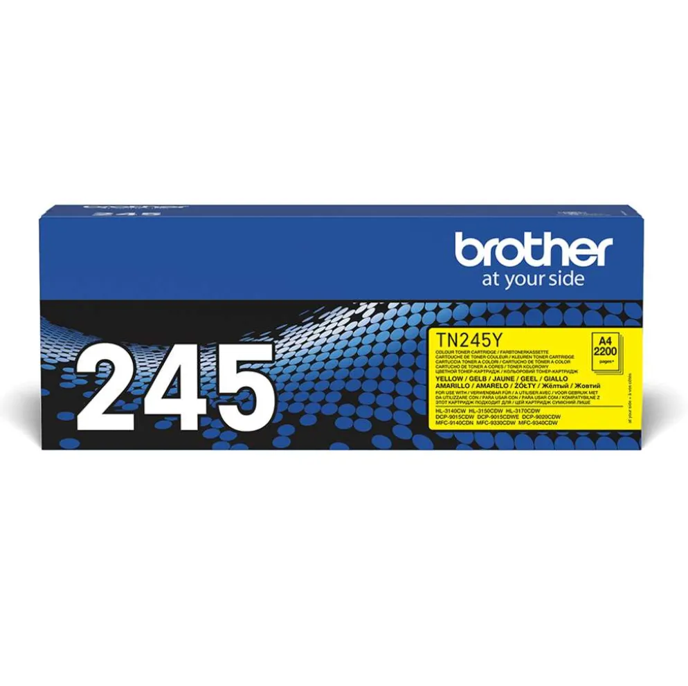 Brother laservärikasetti TN-245Y musta