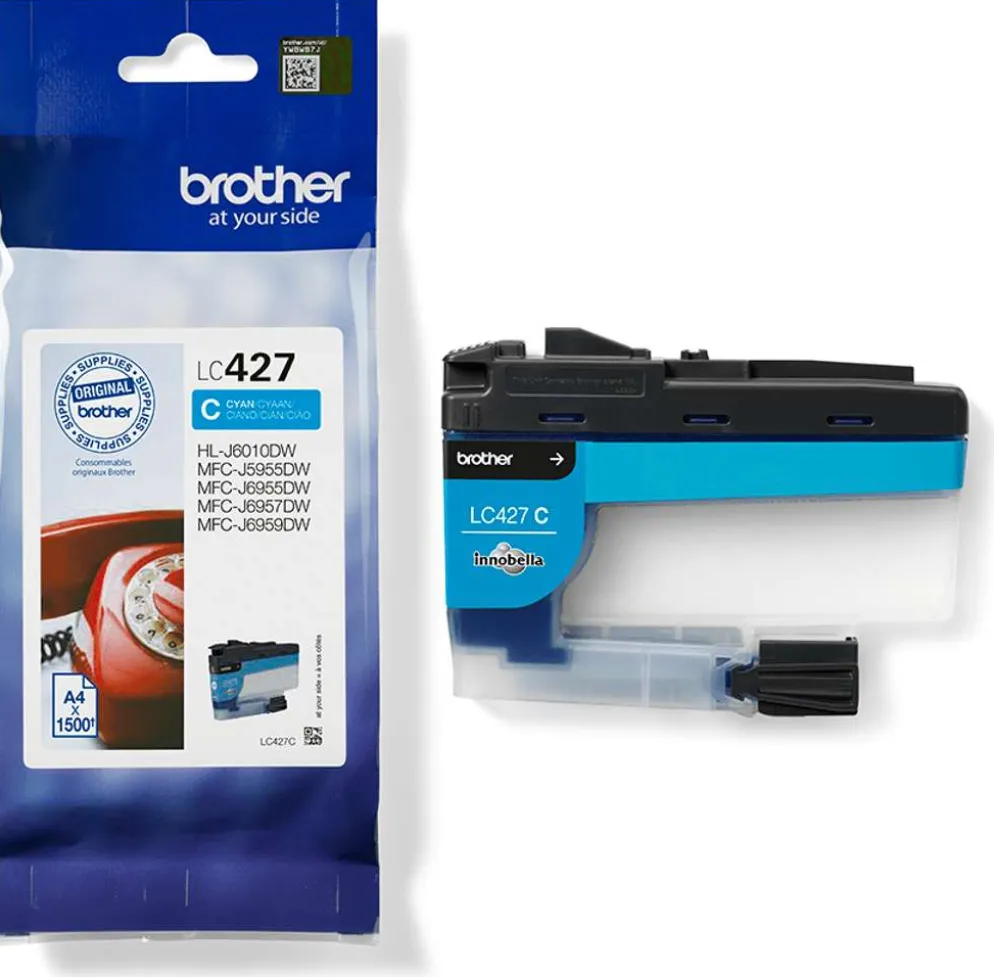 Brother mustepatruuna LC427C sininen