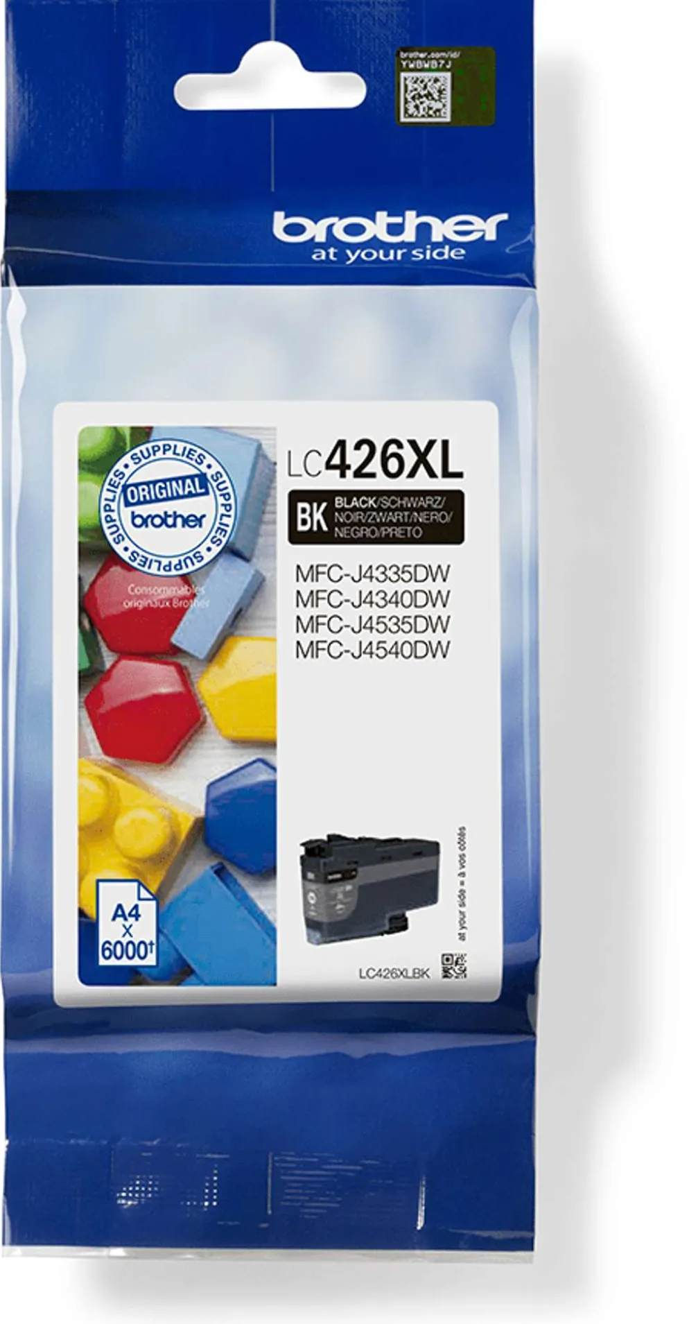 Brother mustepatruuna LC426XLBK musta
