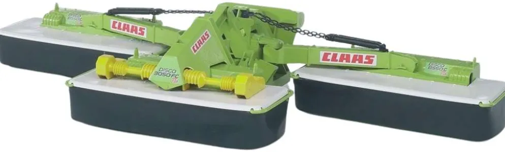 Bruder Claas Disco 8550 C Plus niittolaite kolmella terällä