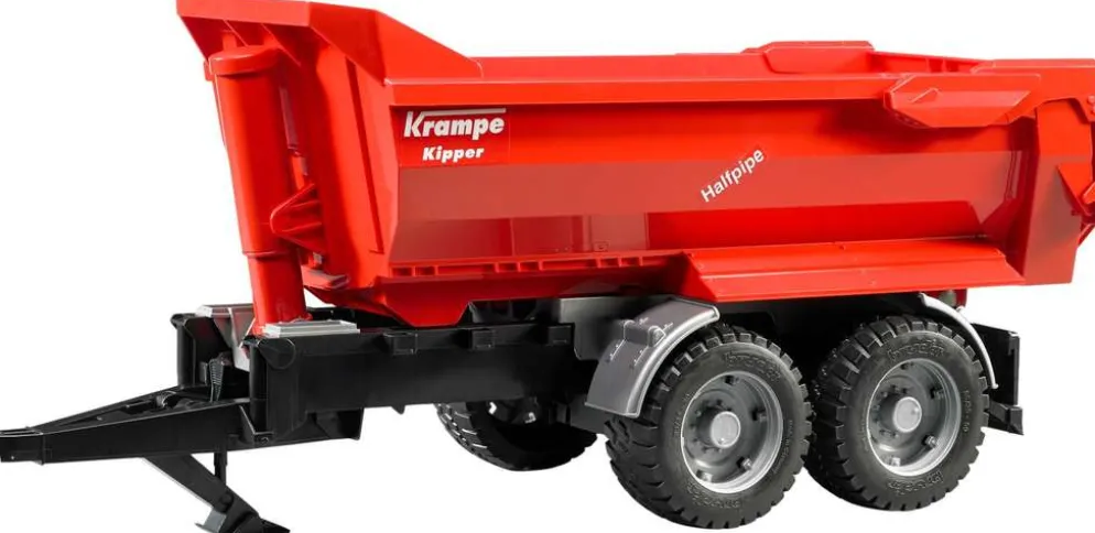 Bruder Krampe Halfpipe kippiperävaunu