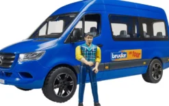 Bruder Mercedes-Benz Sprinter pakettiauto ja kuljettaja