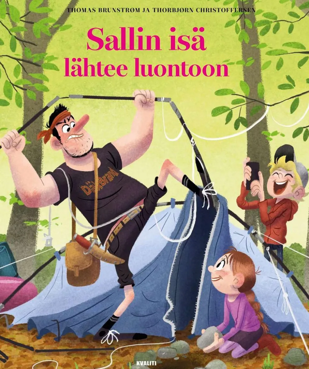 Brunstrøm, Sallin isä lähtee luontoon