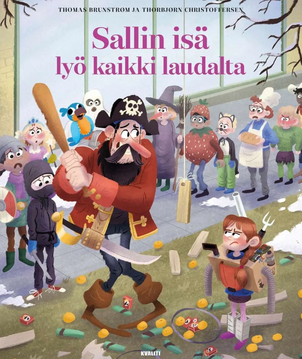 Brunstrøm, Sallin isä lyö kaikki laudalta