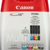 Canon Mustepatruuna CLI-551 multipack