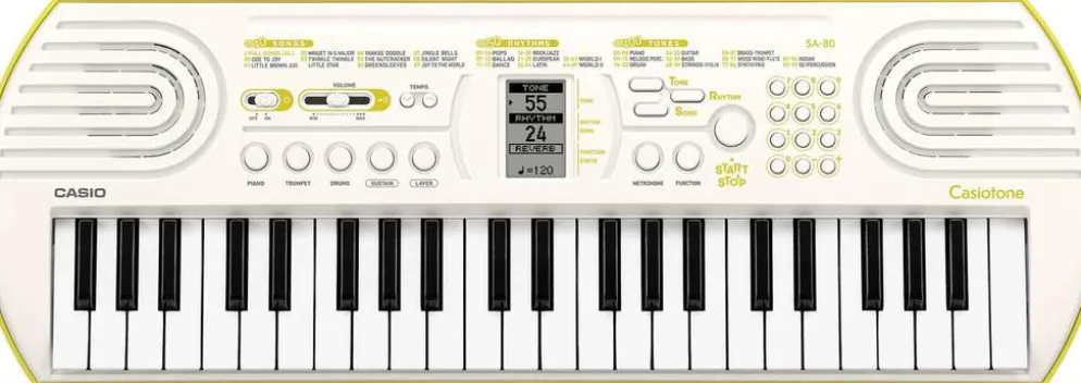 Casio kosketinsoitin SA-80