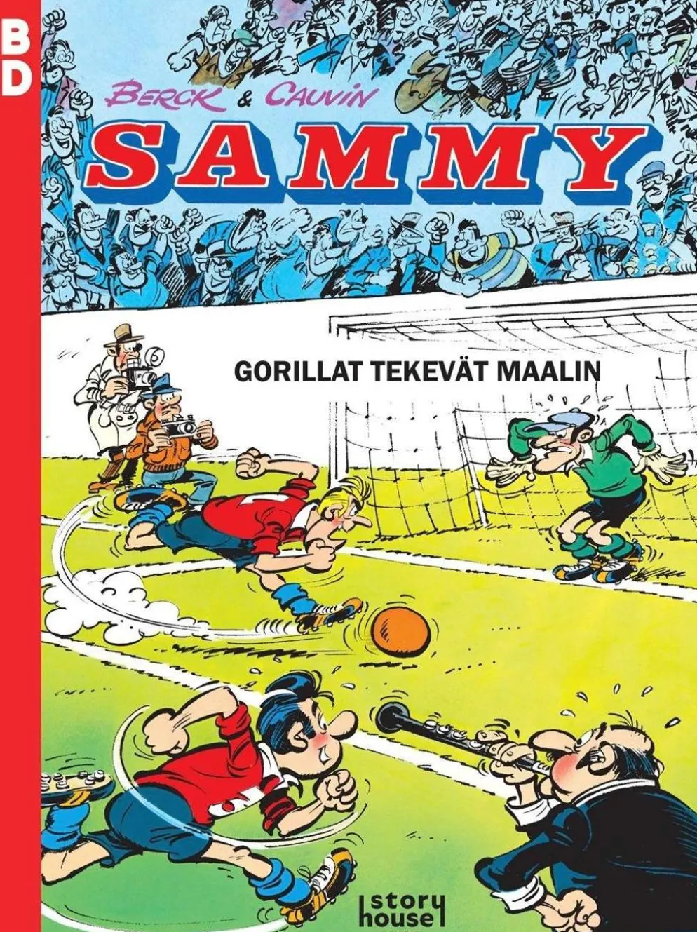 Cauvin, Sammy: Gorillat tekevät maalin - BD 29