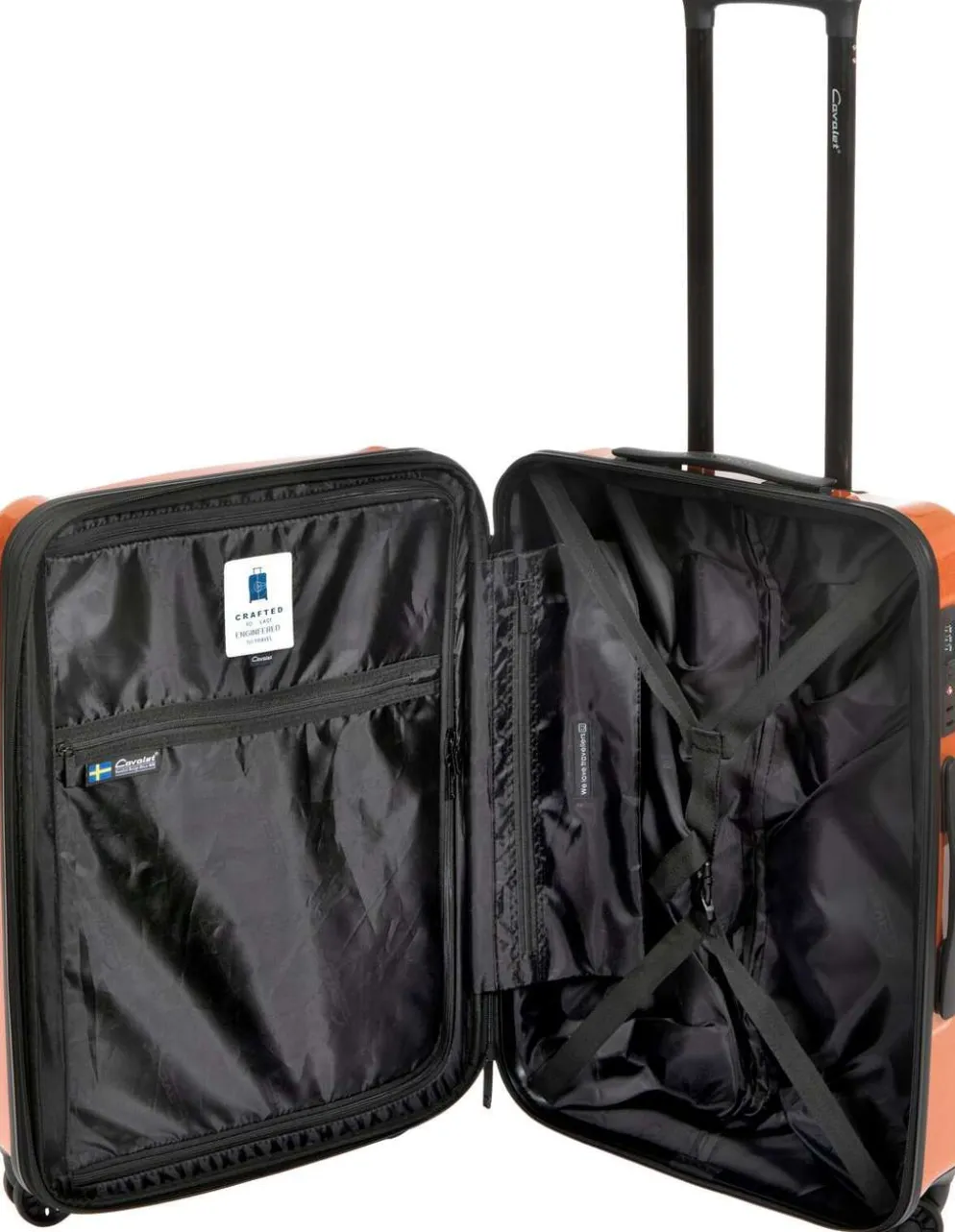 Cavalet matkalaukku Chill DLX M 64 cm oranssi