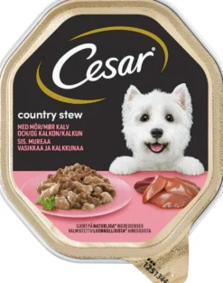 Cesar Country Stew sis. Vasikkaa ja Kalkkunaa kastikkeessa (150 g)