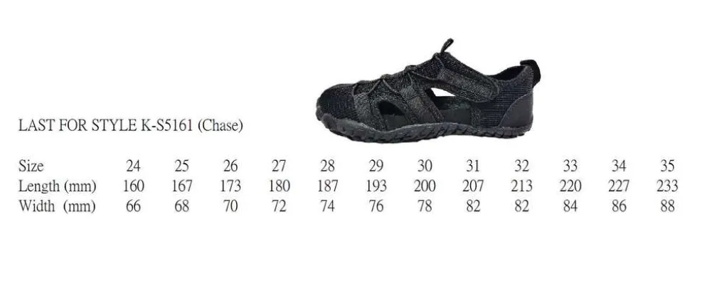 Ciraf lasten paljasjalkasandaali Chase 2.0 K-S5161