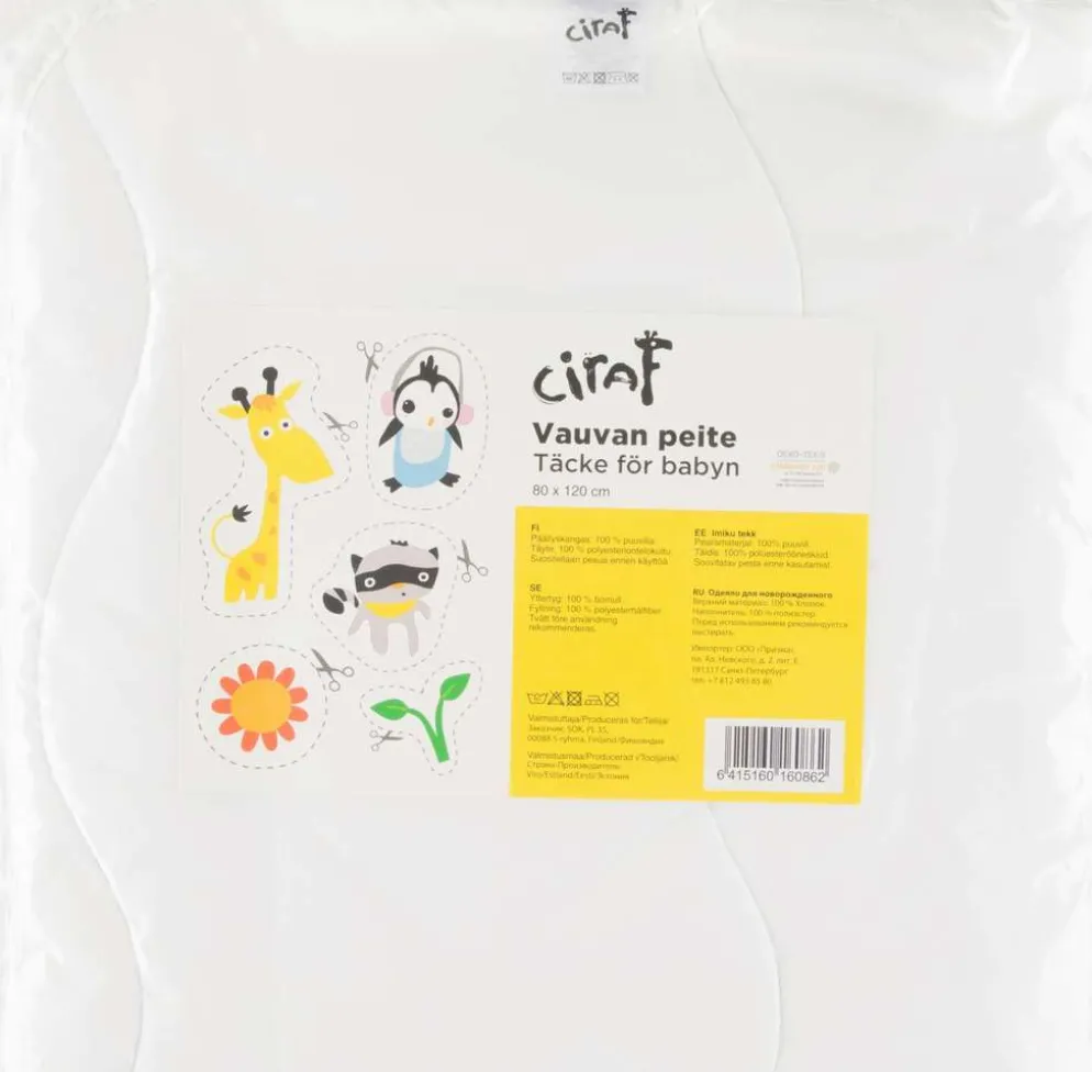 Ciraf Vauvan peite 80x120 cm 150 g