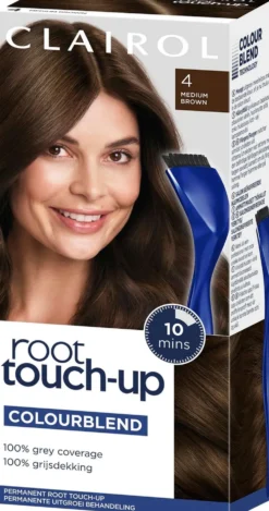Clairol Root touch-up tyviväri 4 keskiruskea