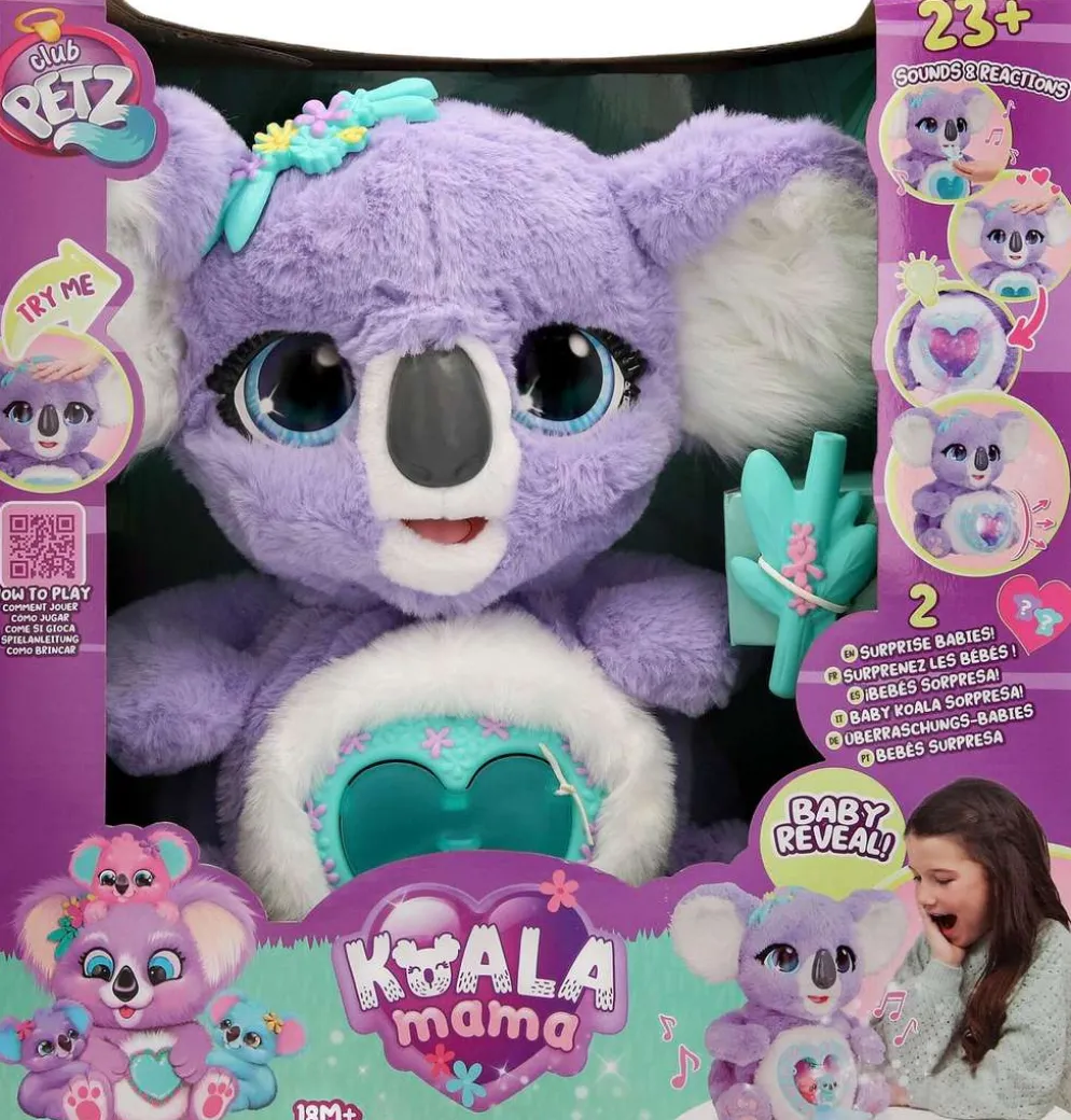 Club Petz Koala Mama interaktiivinen lemmikki ja poikaset