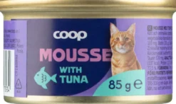 Coop tonnikalaa sisältävä mousse täysikasvuisille kissoille 85 g