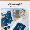 Creativ Company Askartelusetti Syanotypia, Tekstiili, sininen, 1pkk/ 1 pkt