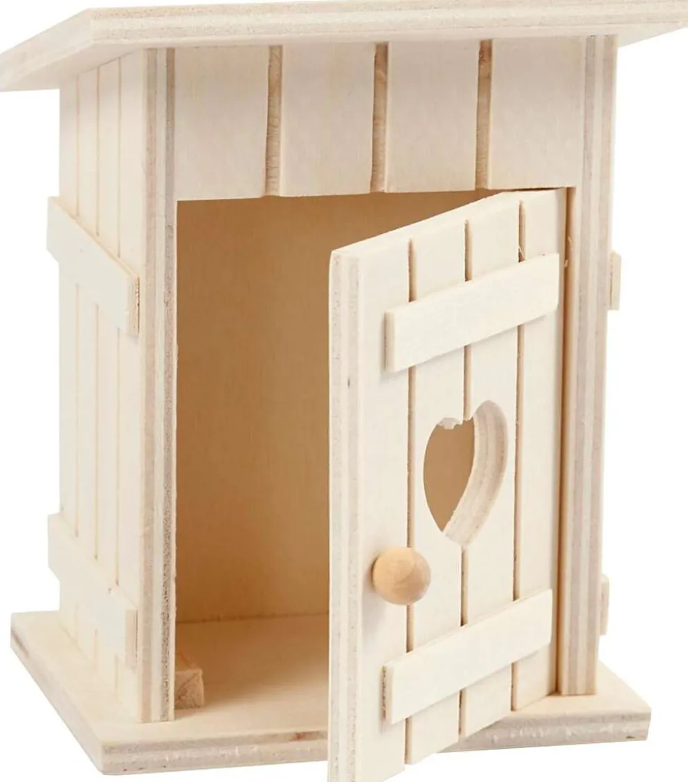 Creativ Company huussi, miniatyyri , 1 kpl
