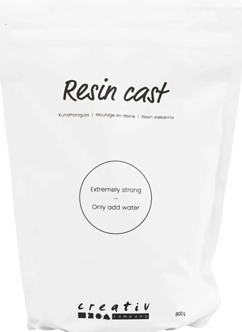 Creativ Company valuhartsi, valkoinen, 800 g
