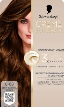 Creme Supreme 6-68 Vaalea Karamellinruskea