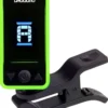 D'Addario Accessories krom. klipsiviritin vihreä