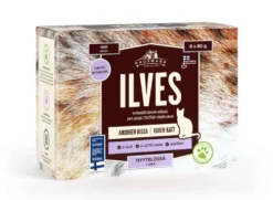 Dagsmark ILVES kotimainen kissan täysravinto, kanaa hyytelössä 8 x 80 g